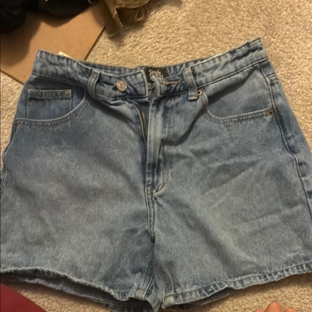 Denim Blue Women's Shorts